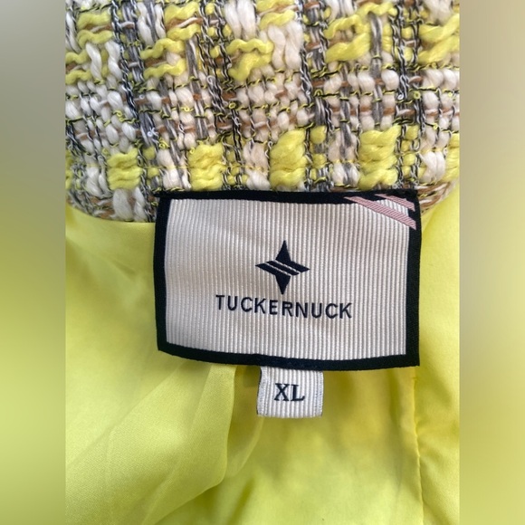 Tuckernuck Citron Tweed Rafferty Dress Size XL - Picture 6 of 13